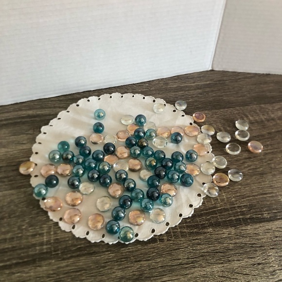 Vtg Glass Vase Filler Beads - Picture 4 of 10